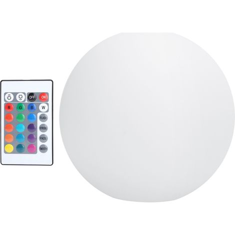 20 cm große LED-Kugellampe, 16 Farben, Fernbedienung, USB-aufladbar, wasserdicht, dekoratives Nachtlicht. (1/5)