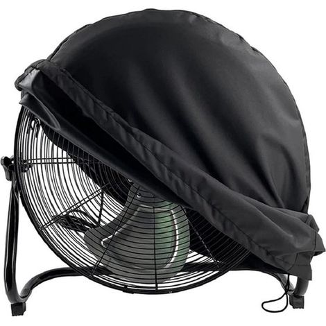 Wasserdichte Lüfterabdeckung für 60 cm Standventilator Staub und wetterfeste Schutzhülle 61 x 61 cm (1/5)