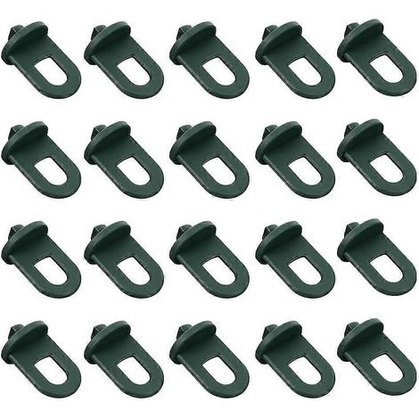 Crochets de suspension en plastique pour pots de fleurs (lot de 20) (1/5)