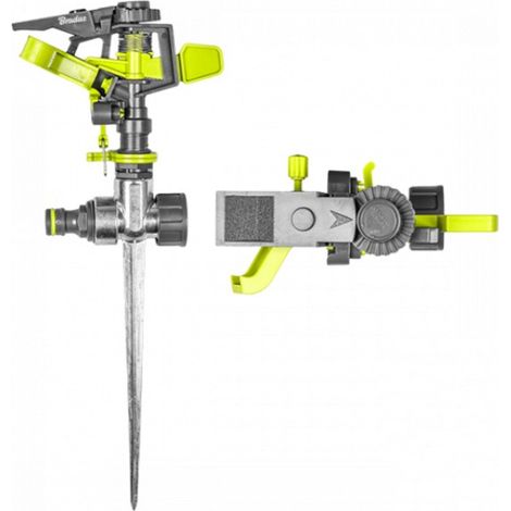 Irrigatore pulsante montato su picchetto metallico linea di calce LE-6104 bradas 2167 (1/5)