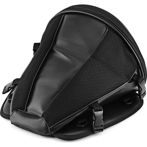 Sacoche arrière moto étanche, sac de rangement pour selle moto sport, porte-bagages imperméable, transportable (1/5)