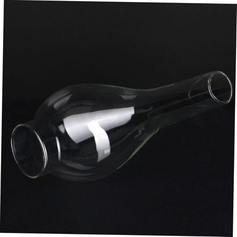 Abat-Jour Verre pour Lampe à Huile Cheminée Résistante Au Vent Transparent Protection pour Lampe à Pétrole Vintage Intérieure,Hauteur : 24.5 cm (1/5)
