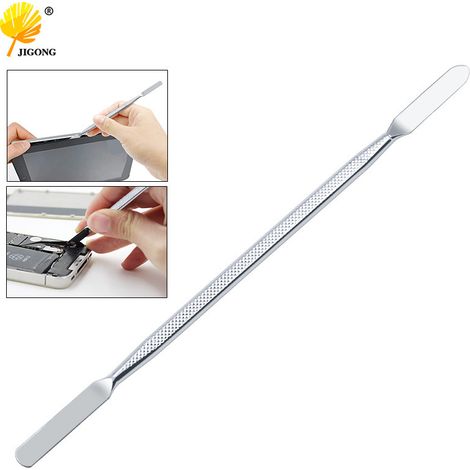 Outil de démontage, levier métallique, outil de démontage pour téléphones portables et ordinateurs, levier double pour retirer la coque de téléphone portable, outils de réparation et de démontage