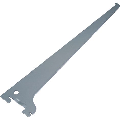 Regalsystem Grau 1-reihig ohne Schiene 60 cm Träger