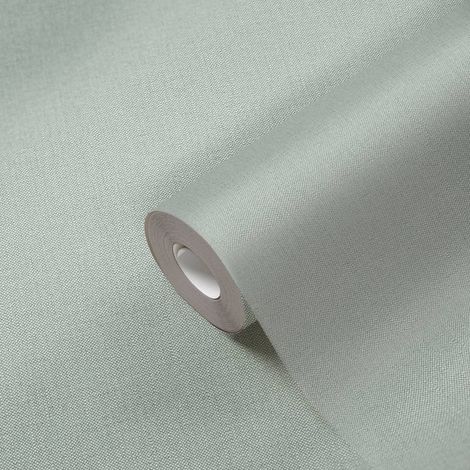 Vliestapete Grün Uni Tapete Einfarbig Ansatzfrei Pure Elegance (1/5)