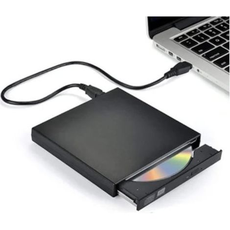 Lecteur DVD externe Slowmoose, connexion USB 3.0, compact et portable (1/2)