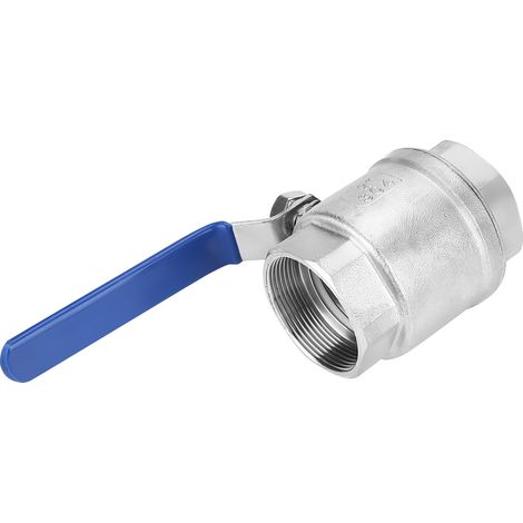 Vanne à bille à passage intégral en deux parties, filetage femelle, acier inoxydable 304, 2" DN50 1000 WOG (1/5)