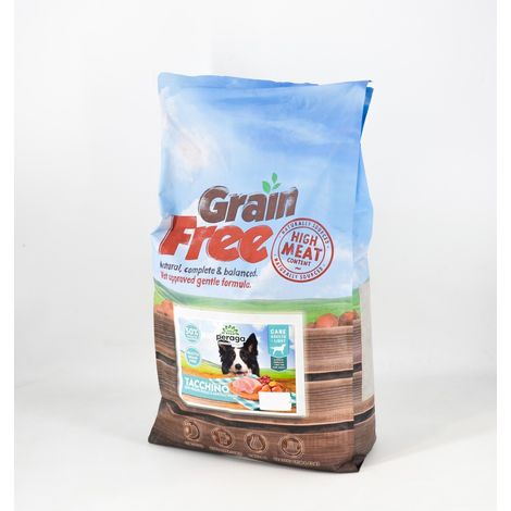LIGHT - CROCCHETTE PERAGA GRAIN FREE PER CANE ADULTO 12KG TACCHINO CIBO PER CANI
