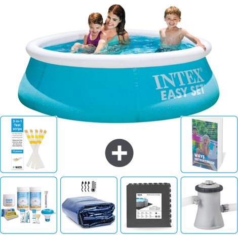 Easy Set Pool Rund - 183x51 cm - 7-teilig S59