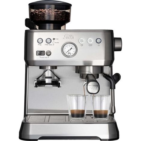 Solis 98036 Grind and Infuse Perfetta 1019 Macchina da caffe' 2.6 L 16 bar 1640 W Macinacaffe' integrato Pre-infusione PID colore Nero