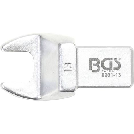 BGS Einsteck-Maulschlüssel 13 mm Aufnahme 14 x 18 - 6901-13
