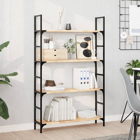 Étagères flottantes 3 pcs-Étagère murale-Étagère Suspendue 80x20x2 cm acacia massif non traité 941923 (1/5)