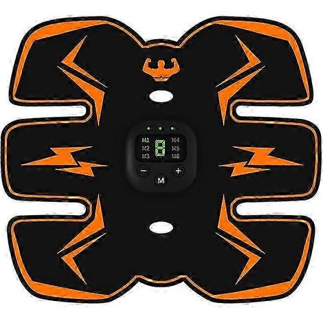 EMS-Bauch- und Armmuskelstimulator mit elektrischer Impulstechnologie für Heimfitness-Workouts Ein Bauch (1/4)