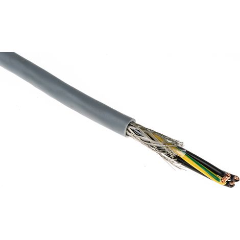 Câble de contrôle CY, 4 x 0,5 mm² Blindé, C 50m ( Prix pour Bobine de 50 Mètres ) (1/3)