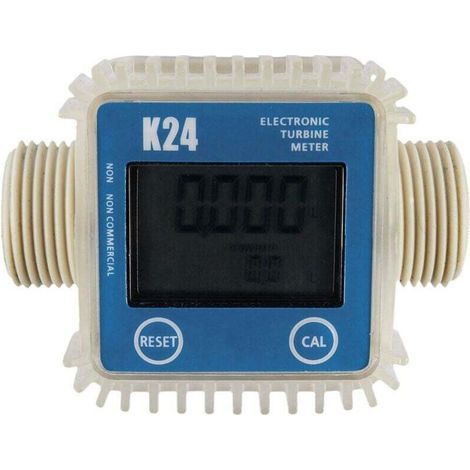 1 Pcs K24 LCD Digital Turbine Fuel Flow Meter Widely Used for Chemicals (1/4)