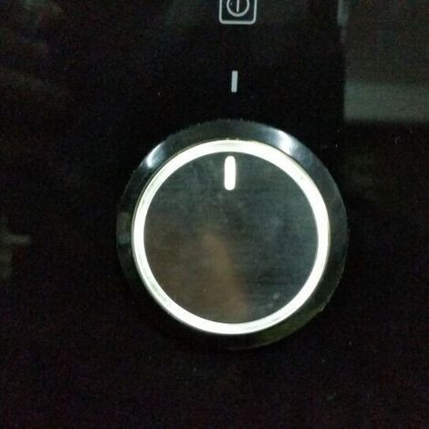 Retractable oven knob with LED indicator, retractable knob, concealed oven knob (1/4)