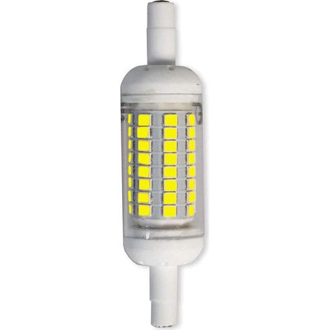 Lampadina led smd attacco r7s 5 watt lampada fari luce naturale 4000k 550 lumen