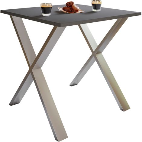 Tavolo da pranzo in legno Tavolo da cucina Xona X 80x50 76x80x50 - VCM