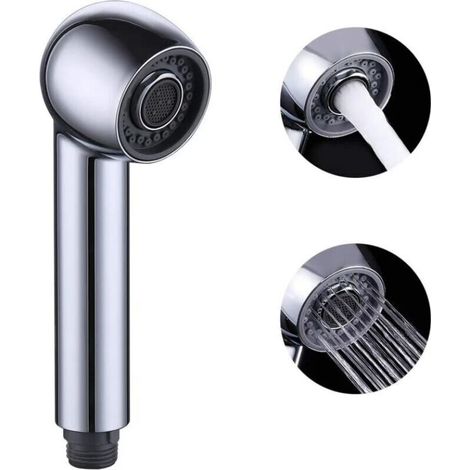 Pommeau de douche à bec rétractable pour lavage de légumes de cuisine (galvanique)