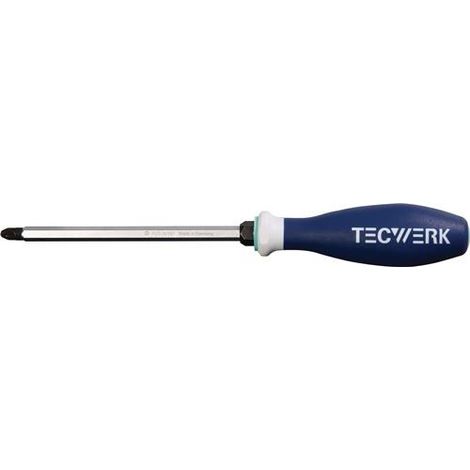 TECWERK Schraubendreher Gr.PZD 3 Klingen-L.150mm 3K-Griff 6KT Kl./Ans.TECWERK (1/3)
