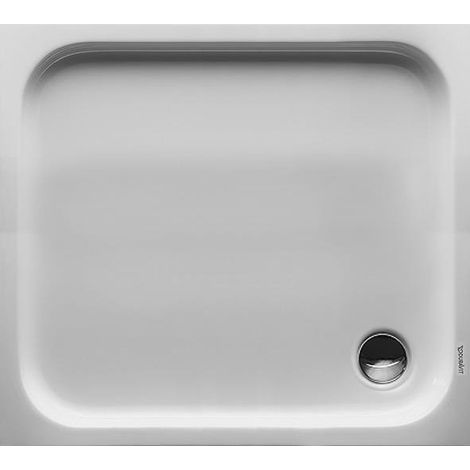 Receveur de douche rectangulaire D-CODEavec antidérapant blanc 1000x900x85mm
