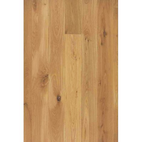 Parquet Massif - Chêne - New Vendôme - Naturel - Vernis-  larg. 9 cm (1/3)