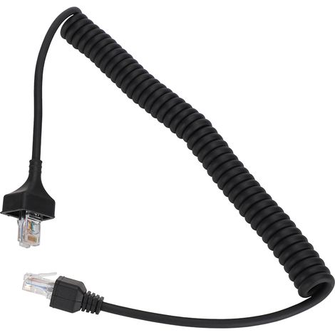 Câble de remplacement pour microphone à main 8 broches compatible avec Kenwood TK-863 KMC-30 (1/5)