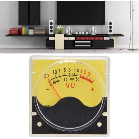 TS-R36W 500µA Digitales Zeiger-VU-Meter DB, Leistungsanzeige für Röhrenverstärker, Audio-Lautstärke, Wattmeter (1/5)