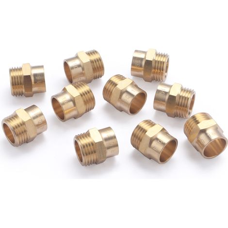 Machón Soldar Roscar QUICK PLOMBERIE - Ø16 Macho 1/2 x 10 unidades