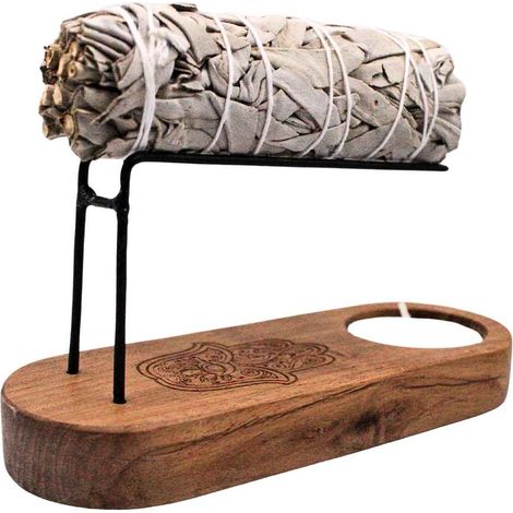 Petit support en bois de Palo Santo par T. Hamsa (1/5)