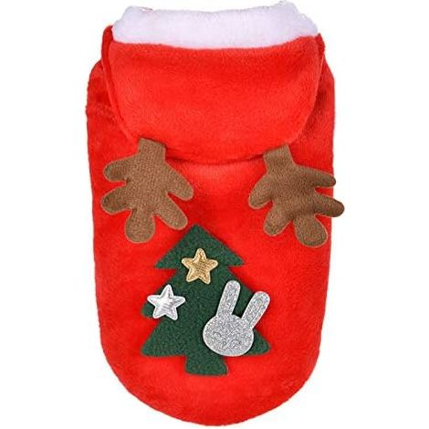 Felpa With Cappuccio per Cane Pet Cappuccino Caldo Vestiti in Cotone per cani Con tasca Tuta per cani da compagnia per cani di Taglia Piccola Cucciolo di Schnauzer Teddy Pudel Chihuahua (1/3)