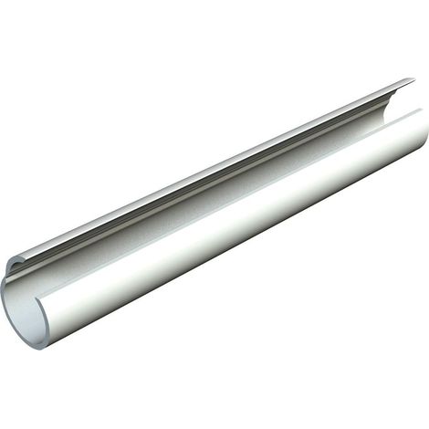 OBO Bettermann Quick-Pipe 2953 M20, 2m, PVC, Lichtgrau RAL7035 (1/5)