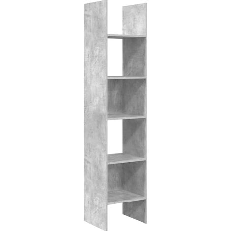 Maison Exclusive - Libreria Grigio Cemento 40x35x180 cm in Legno Multistrato (1/5)