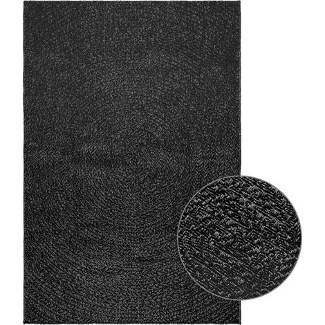 Tapis ZIZUR 120x170 cm aspect de jute intérieur extérieur vidaXL