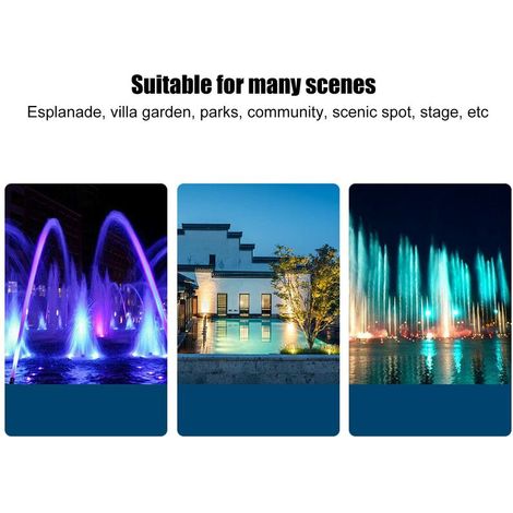15W LED-Poolleuchte IP68 AC 12V Unterwasserleuchte Unterwasserwandleuchte mit Poolprojektor Weiße Beleuchtung für Schwimmbäder