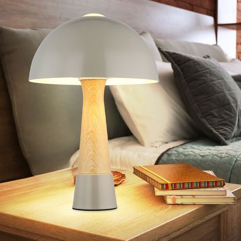 Globo - lampada da tavolo - PAULIN - grigio - metallo - Ø 25cm - (1/5)