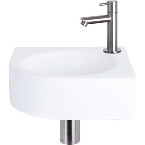 Differnz Lave-mains Blanc H10xl30xL30cm (1/5)