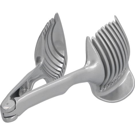 Coupe-oignon portable en acier inoxydable durable, multifonctionnel, support citron pour cuisine et restaurants (1/5)