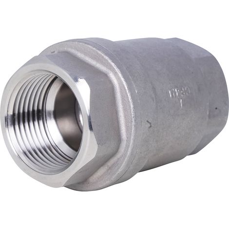 Clapet de non retour à disque inox-métal Femelle BSP - Série 3291 12x17