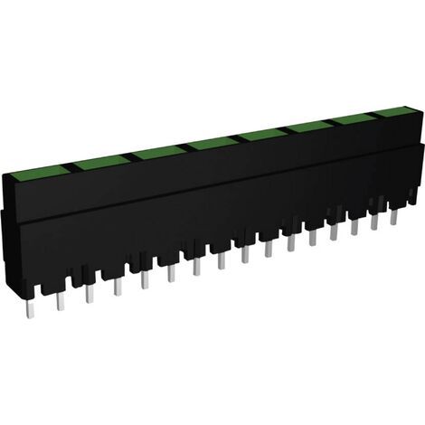 Signal Construct ZALS 082 Rangée de LEDs x8 vert (L x l x H) 40.8 x 3.7 x 9 mm Q35618 (1/4)