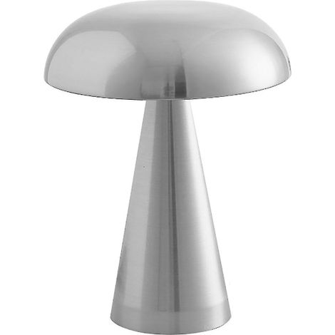 Lampe champignon LED pour bar, table, éclairage d'extérieur, lampe de chevet rechargeable USB, lampe de nuit pour hôtel ou café de luxe. (1/3)