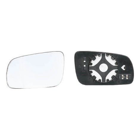 Verre de rétroviseur gauche asphérique grand modèle Volkswagen Golf 4 1997-2003