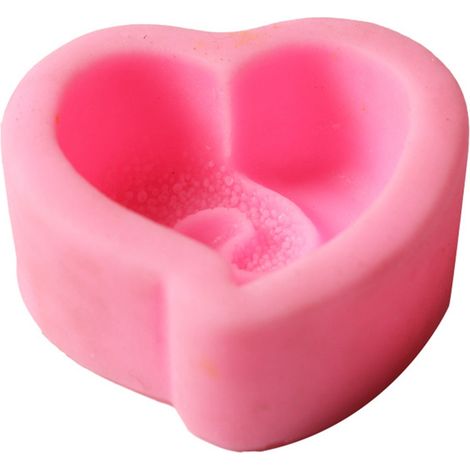 Spiralherz-Kuchenform, Kekse, Schokolade, Fondant, Kerzen, Seife, Silikonform, Backform (1/5)