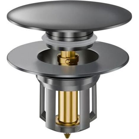 Bonde pop-up universelle 33-40mm - 2 joints, drainage rapide, cuisine/baignoire (1/4)