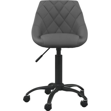 Maison Exclusive - Bürostuhl Dunkelgrau Samt
