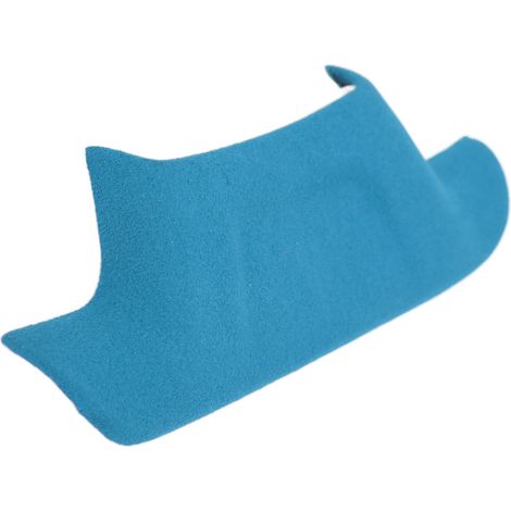 Camaro 2016–2021 Lenkradverkleidung unten, 2 mm Alcantara-Innenausstattung, blaues Leder, Linkslenker (1/5)