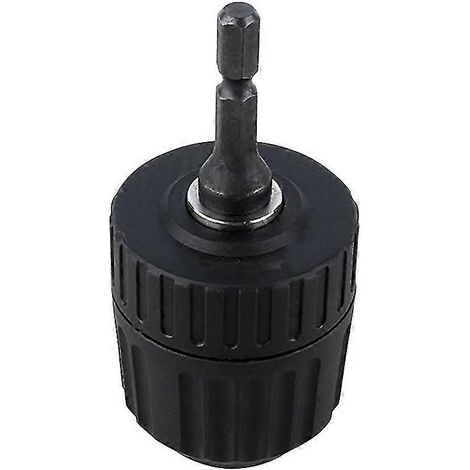 Adaptateur de mandrin de perçage sans clé 3/8 pouce 24 UNF + adaptateur SDS à queue hexagonale 1/4 pouce 0,8-10 mm (1/5)