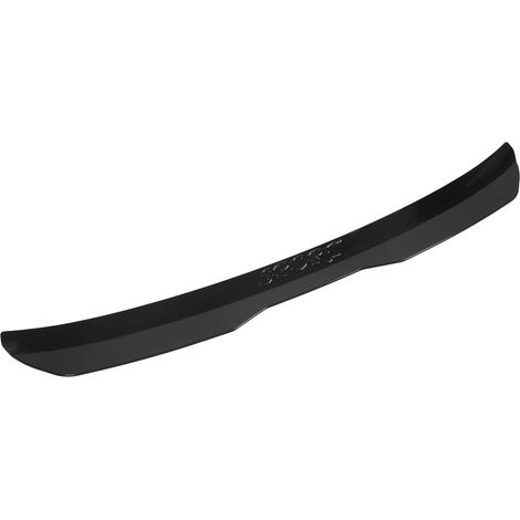 Becquet de Toit Arrière Universel, Becquet de Toit Noir Brillant Remplacement de Modification de Voiture D'aile de Aileron de Toit Arrière Déflecteur pour Le Style de (Noir Brillant) (1/5)