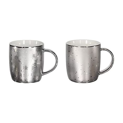 Tognana All Silver Set 2 Mug bombati (1/2)