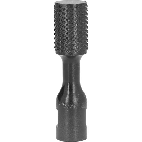 Fraise Rotative à Dents Fines Tête de Meulage Carbure Polissage Droit Meulage Métal Bois pour 115 125 Meuleuse D'angle Noir pour la Fabrication D'outils Sculpture sur Bois Soudage(Dia 25mm) (1/5)